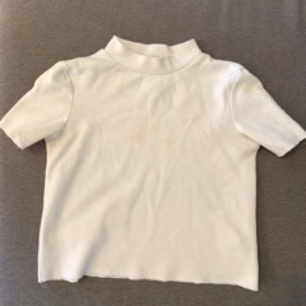 Zara Mock Neck Top